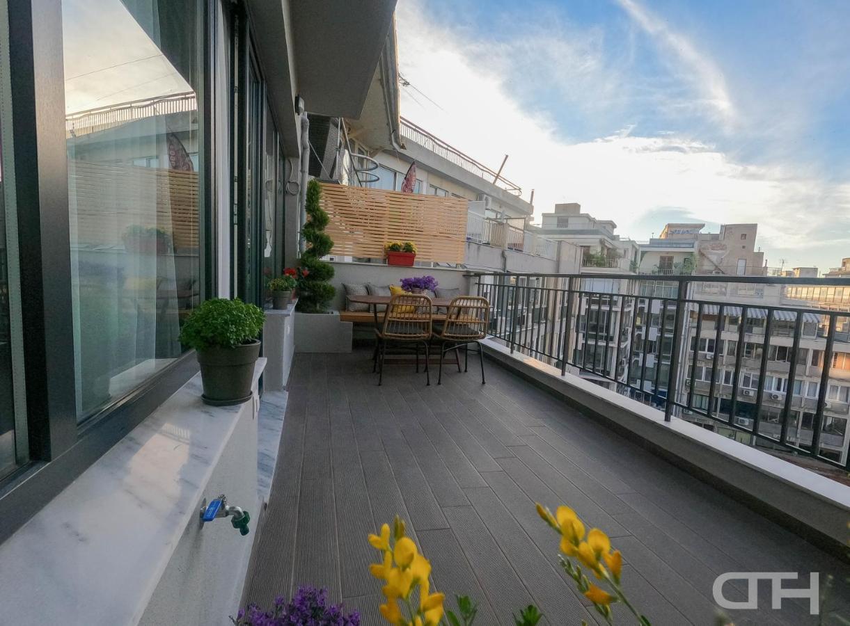 Luxury 80M2 Apartment With Balcony Downtown Tessalónica Exterior foto
