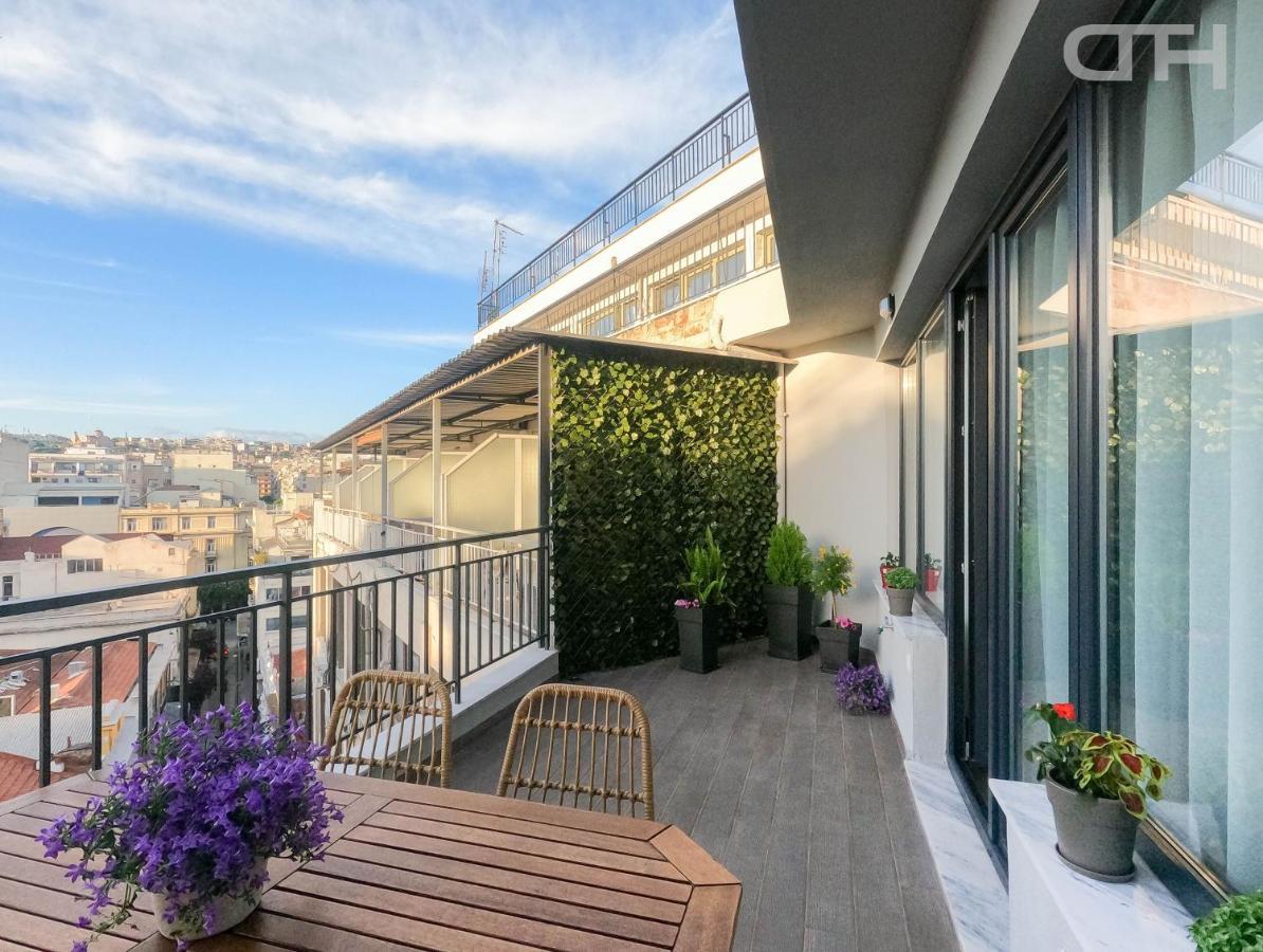 Luxury 80M2 Apartment With Balcony Downtown Tessalónica Exterior foto