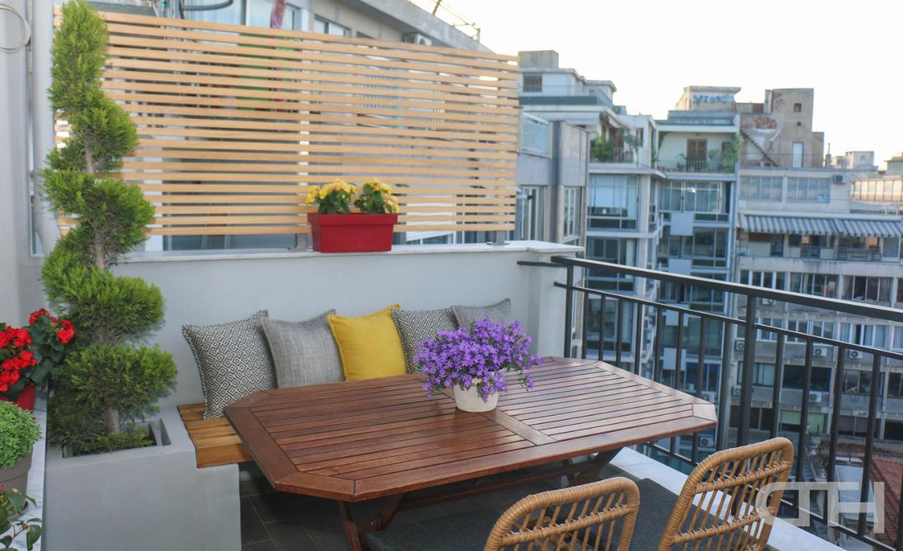 Luxury 80M2 Apartment With Balcony Downtown Tessalónica Exterior foto