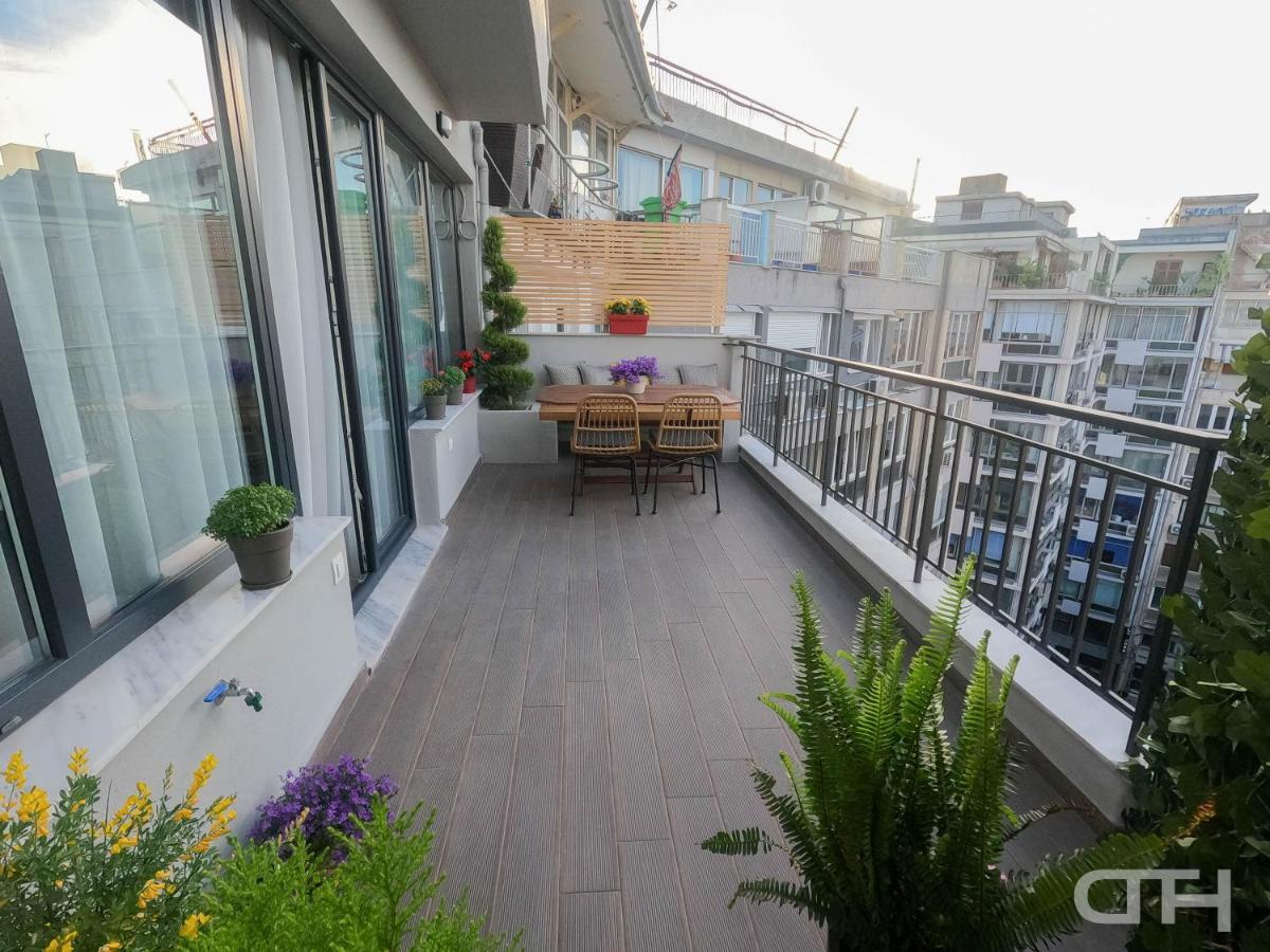 Luxury 80M2 Apartment With Balcony Downtown Tessalónica Exterior foto