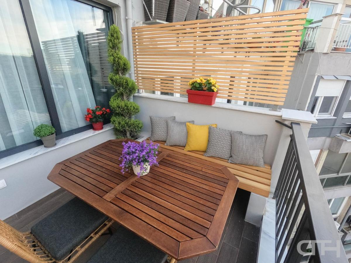 Luxury 80M2 Apartment With Balcony Downtown Tessalónica Exterior foto