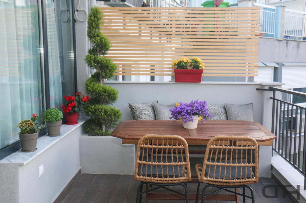 Luxury 80M2 Apartment With Balcony Downtown Tessalónica Exterior foto